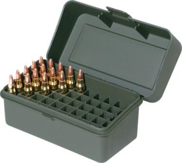 Коробка пластиковая бокс для патронов к нарезному  оружию ПЛАНО PLANO 1211-01. 